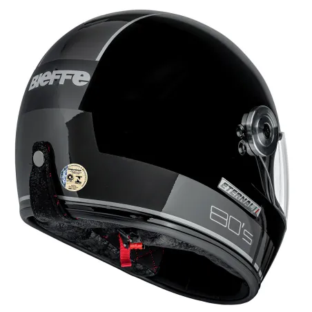 Capacete Bieffe Old School Uno Eternal 80`S Todas as Cores.